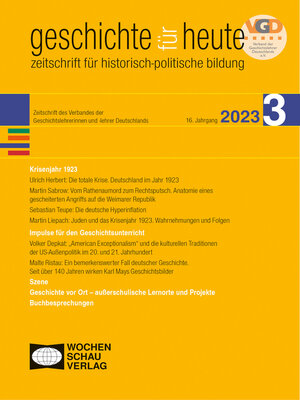 cover image of Krisenjahr 1923